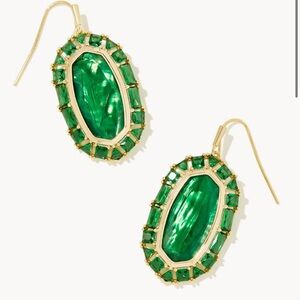 Kendra Scott Elle Crystal Frame Earrings